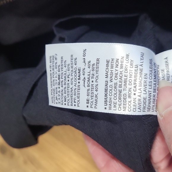 AMAZON ESSENTIALS Black Slim-Fit Wrinkle-Resistant Flat Chino Front Pant  -30x32 - Picture 10 of 13